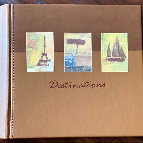 Destinations Photo Album 4"x6" & 5"x7" holds up to 200 photos - Picture 1 of 11